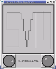 SableVM Swing toy drawing board